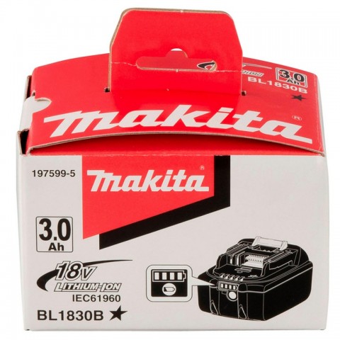 Аккумулятор Makita BL1830B "LXT" 18V 3.0Ah Li-ion 197599-5