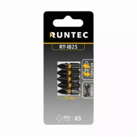 Бита ударная RUNTEC H6.35 25мм PH2 5шт