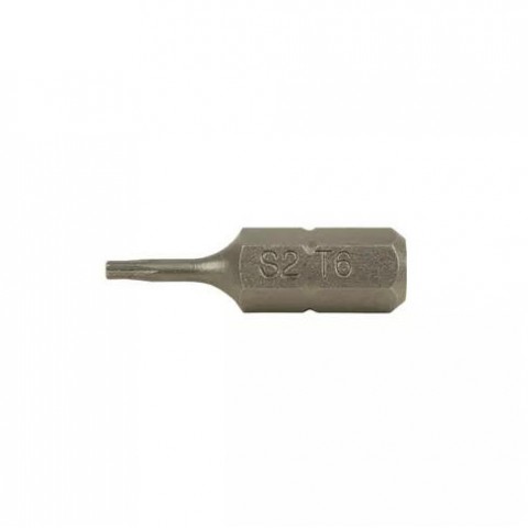 Бита 1/4" torx с отверстием T6 25 мм