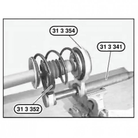 Оправка для пружин BMW E39, E46