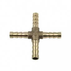 Переходник "елка" 6 мм X-образный крест, латунь