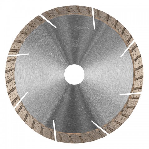 Диск алмазный, 150 х 22.2 мм, турбо-сегментный, сухая резка Gross