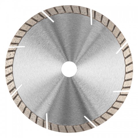Диск алмазный, 180 х 22.2 мм, турбо-сегментный, сухая резка Gross