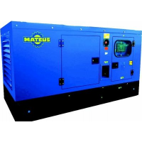 Генератор дизельный в тихом кожухе Mateus MS01310 30kW/37,5kVa (без аккумулятора)