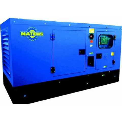 Генератор дизельный в тихом кожухе Mateus MS01321 50KW/62,5 KVA