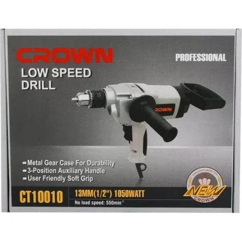 Дрель безударная CROWN CT10010