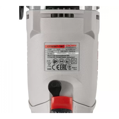 Дрель CROWN CT10127-13