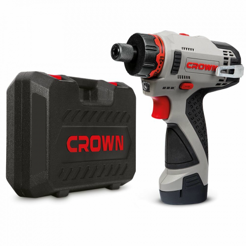 Аккумуляторный шуруповерт CROWN CT21072HBX-2 BMC