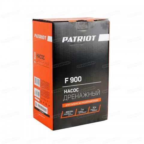 Насос дренажный PATRIOT F 900 315302409