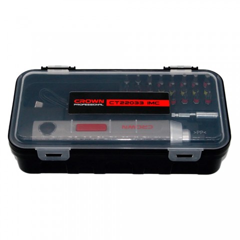Аккумуляторный шуруповерт CROWN CT22033 IMC