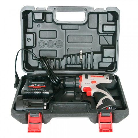 Аккумуляторный шуруповерт CROWN CT21072HX-2 BMC