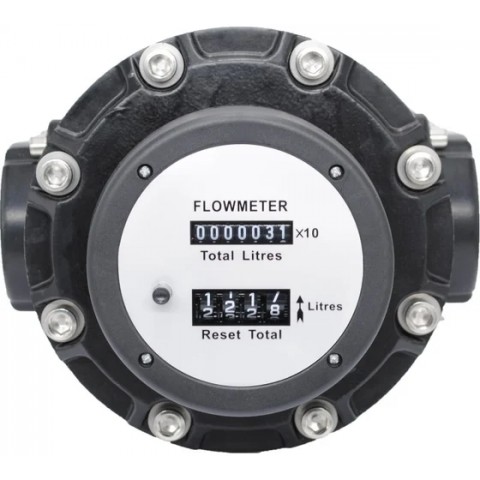 Механический счетчик для бензина и ДТ Petropump OGM-50 2" BSP (F), 30-300 л/мин PP810008