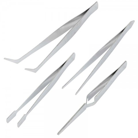Набор пинцетов 4 предмета(L-120мм) 28431 RF-69414