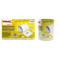 Лента водонепроницаемая ремонтная ПВХ 10смх1.52м (белая) WMC TOOLS 48249 WMC-152W