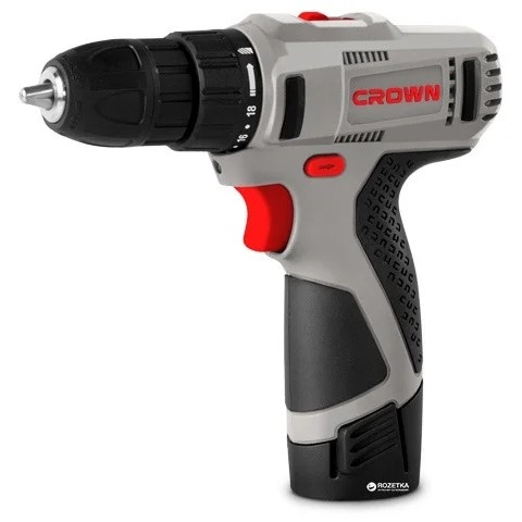 Аккумуляторная дрель-шуруповерт CROWN CT21053LH