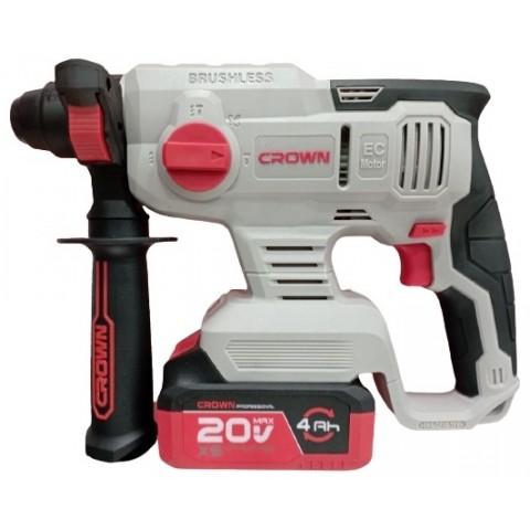 Перфоратор CROWN CT28010HXS-4 BMC 1.7 Дж, SDS-Plus