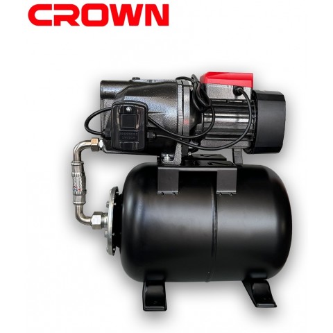 Насос поверхностный насосная станция центробежный CROWN ct35113