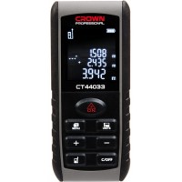Лазерный дальномер CROWN CT44033, дальность до 60 м