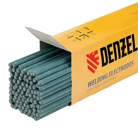 Электроды DER-3, диам. 4 мм, 5 кг, рутиловое покрытие// Denzel
