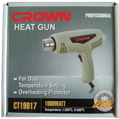 Фен технический CROWN CT19017