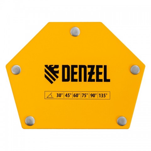 Фиксатор магнитный для сварочных работ усилие 50 LB, 30х45х60х75х90х135 град. Denzel