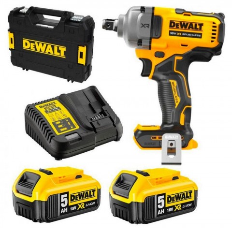 Гайковерт ударный аккумуляторный бесщёточный DeWALT DCF892P2T-QW