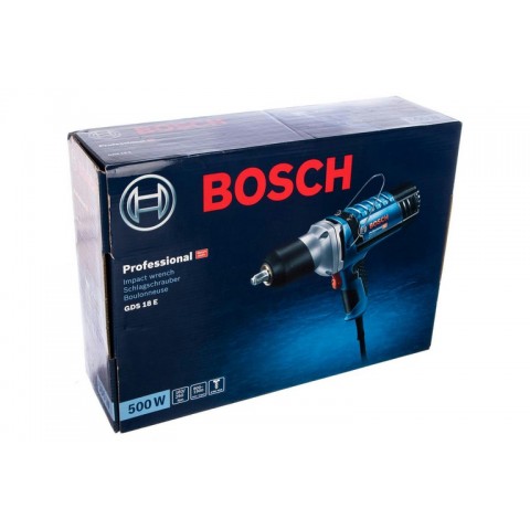 Ударный импульсный гайковёрт Bosch GDS 18 E Professional 0601444000