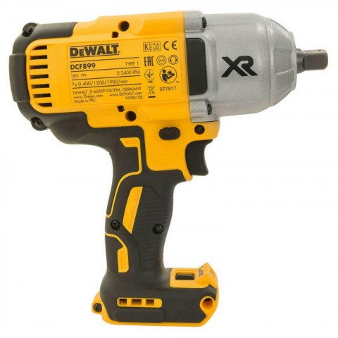 Аккумуляторный ударный гайковерт DeWALT "XR" 18V DCF899NT