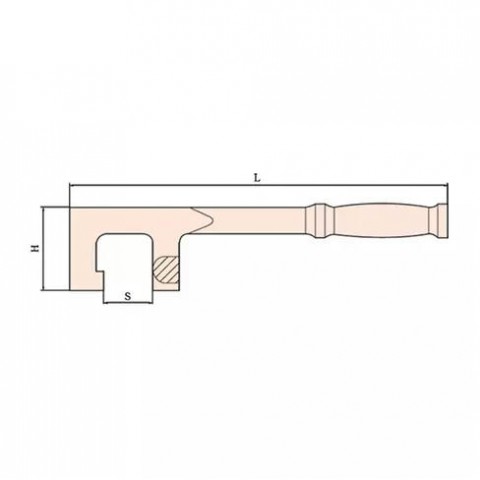Ключ вентильный искробезопасный 53 мм