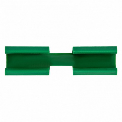 Универсальные зажимы для крепления к каркасу парника D 12 мм, 20 шт в упаковке, зеленые Palisad
