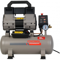 Компрессор безмасляный CROWN CT36148