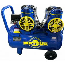 Компрессор безмасляный Mateus MS03405 (2-1450X2F50 220V/50hz)