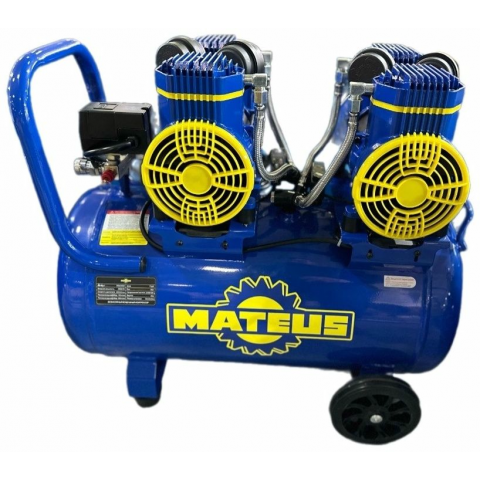 Компрессор безмасляный Mateus MS03405 (2-1450X2F50 220V/50hz)