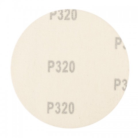 Круг абразивный на ворсовой подложке под "липучку", P 320, 125 мм, 10 шт Сибртех
