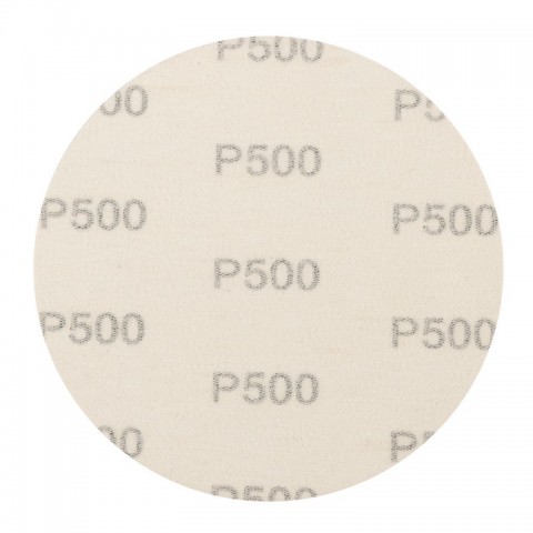 Круг абразивный на ворсовой подложке под "липучку", P 500, 125 мм, 10 шт Сибртех