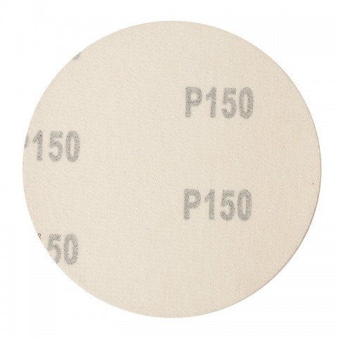 Круг абразивный на ворсовой подложке под "липучку", P 150, 125 мм, 10 шт Сибртех