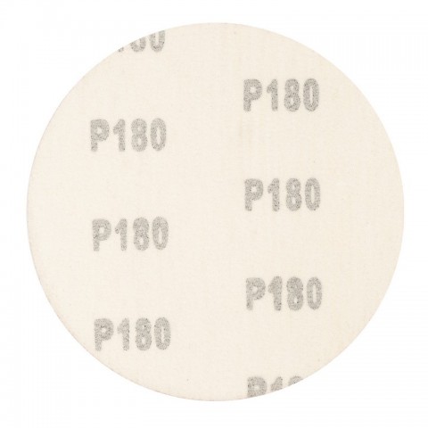 Круг абразивный на ворсовой подложке под "липучку", P 180, 125 мм, 10 шт Сибртех