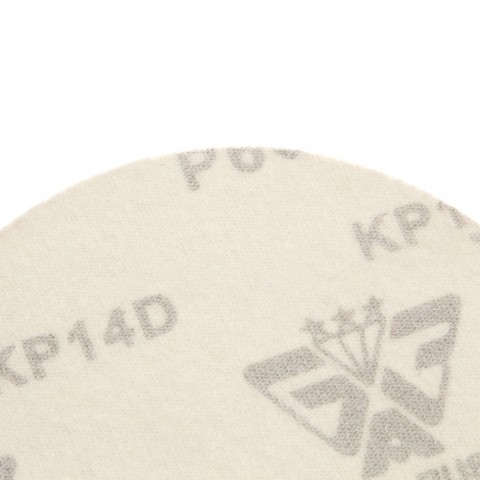 Диск шлифовальный под "липучку", KP14D, зернистость P 60, 25-Н, 125 мм, 5 шт, "БАЗ" Россия