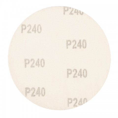 Круг абразивный на ворсовой подложке под "липучку", P 240, 125 мм, 10 шт Сибртех