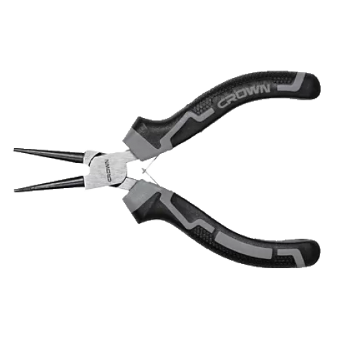 Круглогубцы мини 4.5" CROWN CPHPM-RNBH4