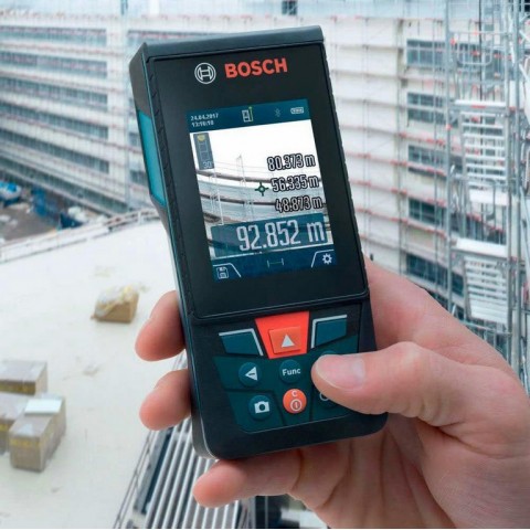 Дальномер лазерный Bosch GLM 120 C Professional 0601072F00