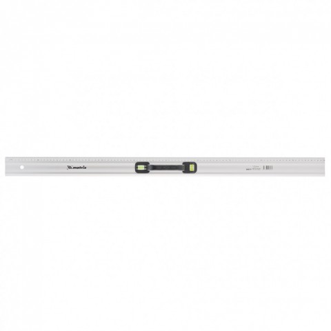 Линейка-уровень, 1000 мм, металлическая, пластмассовая ручка 2 глазка Matrix