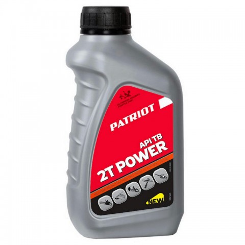 Масло минеральное PATRIOT POWER ACTIVE 2T 0.5л 850030628