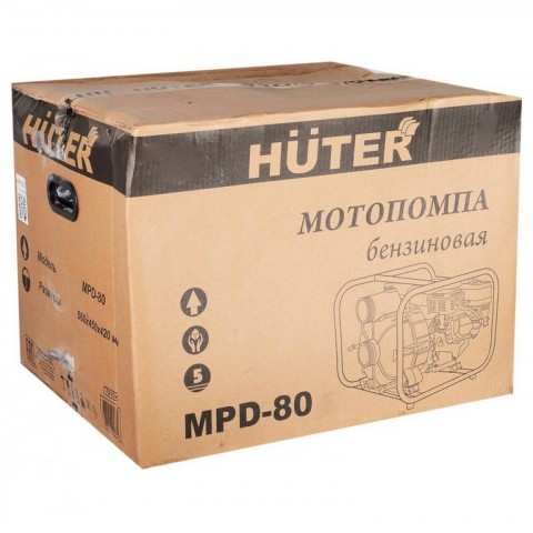 Мотопомпа бензиновая Huter MPD-80 70/11/4