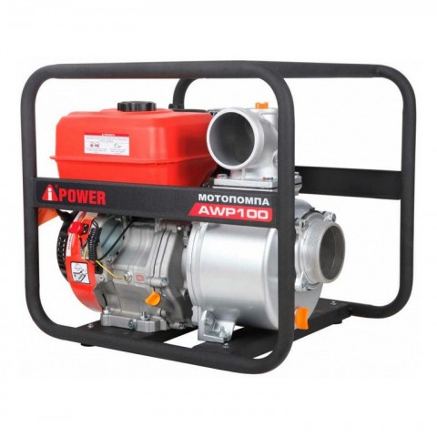 Бензиновая мотопомпа для чистой воды A-iPower AWP100 30141