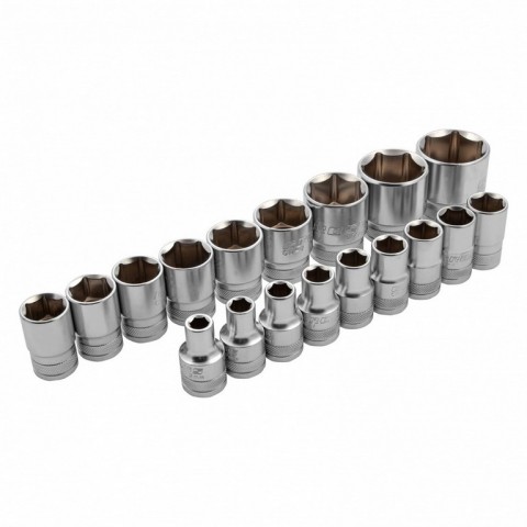 Набор инструментов, 1/4", 1/2", CrV, 120 зубьев, 115 предметов Gross