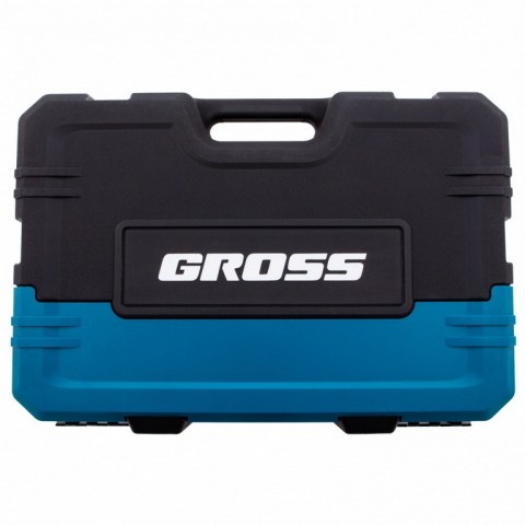 Набор инструментов, 1/2", 3/8", 1/4", CrV, 120 зубьев, 216 предметов Gross