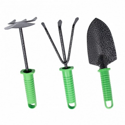Набор садового инструмента, пластиковые рукоятки, 4 предмета, Standard, Palisad