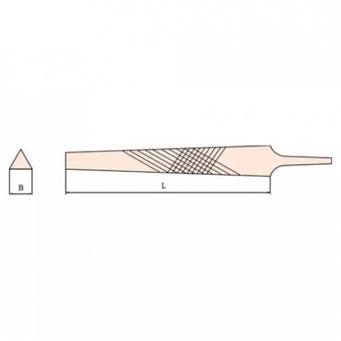 Напильник треугольный искробезопасный 300х14 мм