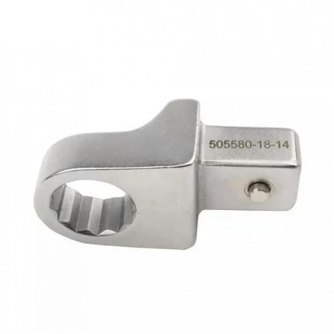 Насадка для динамометрического ключа накидная 18 мм с посадочным квадратом 14*18